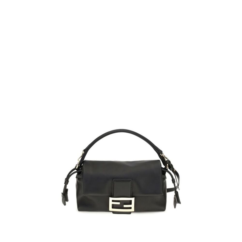Fendi Women Small Baguette Soft Nappa Leather Handbag